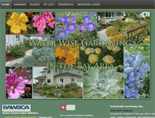 Tablet Screenshot of bawsca.watersavingplants.com